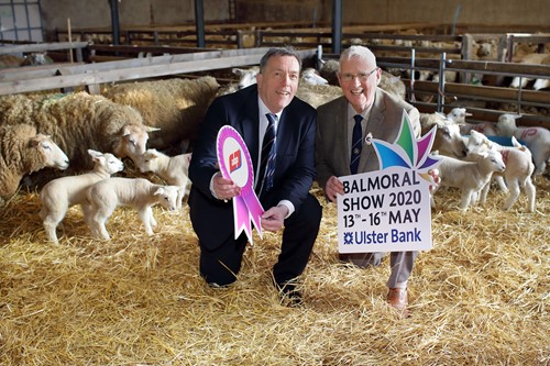 ABP Northern Ireland Managing Director George Mullan and the President of the Royal Ulster Agricultural Society (RUAS), Billy Martin celebreate ABP's renewed sponsorship deal